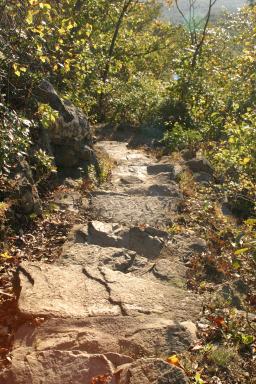 Stone steps
