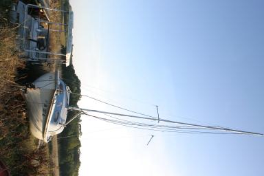 Golf Cart and Boat