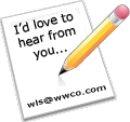 I'd love to hear from you